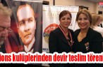 Lions kulüplerinden devir teslim töreni