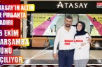 ATASAY’IN ALTIN VE PIRLANTA ÇADIRI 16 EKİM ÇARŞAMBA GÜNÜ AÇILIYOR