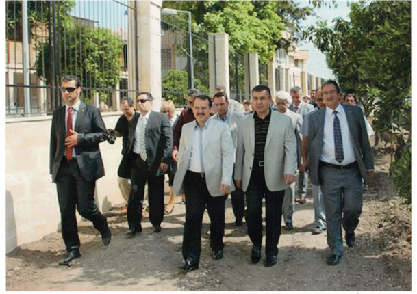BAKAN,VALİ VE HESOB BŞK.