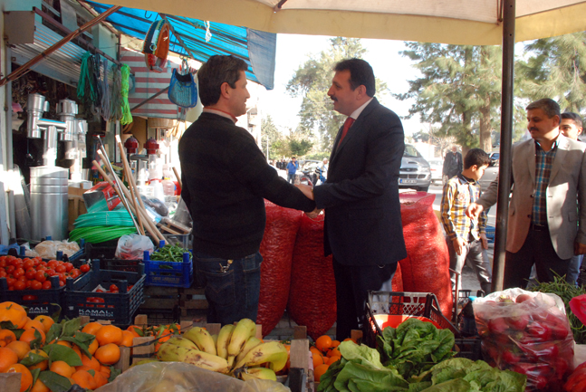 Mehmet Dönmez eski hal karşısı esnaf toplantısı