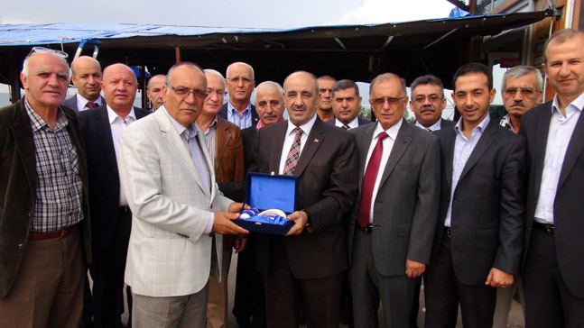 ESNAF ODA BAŞKANLARI YÖRÜK ÇADIRINDA