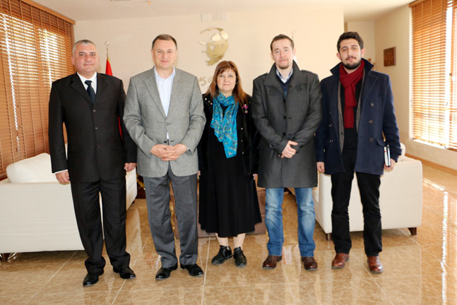 PEYZAJ MİMARLARI ODASI’NDAN BAŞKAN SAVAŞ’A ZİYARET