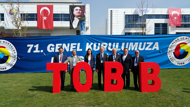 İTSO HEYETİ TOBB GENEL MALİ KURULUNA KATILDI0