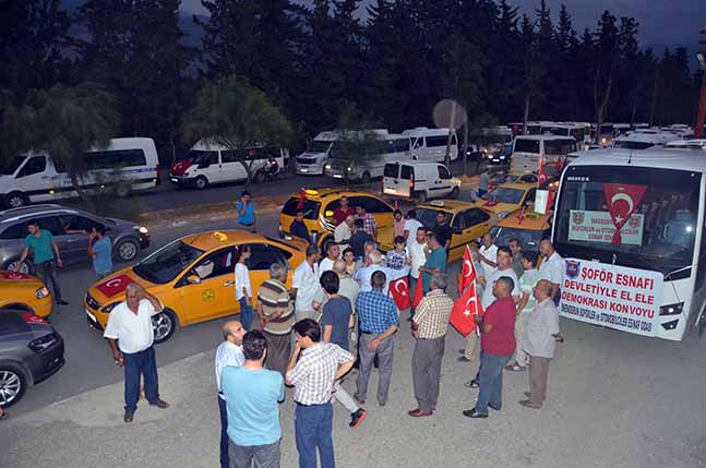 ŞOFÖRLER DE MEYDANLARDA (2)