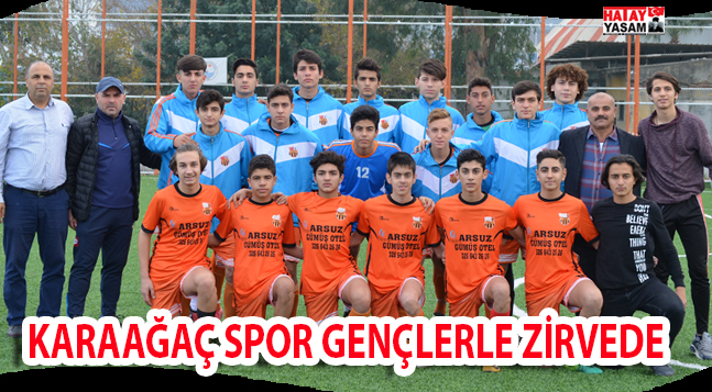 KARAAĞAÇ SPOR GENÇLERLE ZİRVEDE