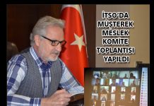 İTSO DA MÜŞTEREK MESLEK KOMİTE TOPLANTISI YAPILDI