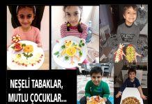NEŞELİ TABAKLAR, MUTLU ÇOCUKLAR…