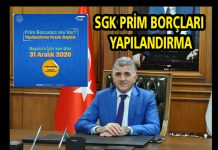 SGK PRİM BORÇLARI YAPILANDIRMA