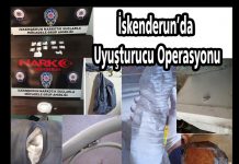 İskenderun’da Uyuşturucu Operasyonu