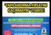 ‘YAPILANDIRMA FIRSATINI KAÇIRMAYIN’ UYARISI!