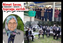 Nimet Savaş toprağa verildi…