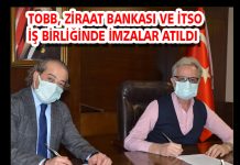TOBB, ZİRAAT BANKASI VE İTSO İŞ BİRLİĞİNDE İMZALAR ATILDI