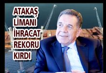 ATAKAŞ LİMANI İHRACAT REKORU KIRDI