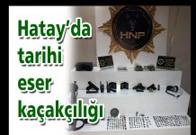 Hatay’da tarihi eser kaçakçılığı
