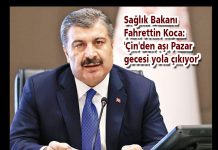 Sağlık Bakanı Fahrettin Koca: ‘Çin’den aşı Pazar gecesi yola çıkıyor’