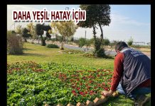 DAHA YEŞİL HATAY İÇİN