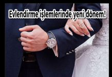 Evlendirme işlemlerinde yeni dönem!