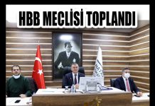 HBB MECLİSİ TOPLANDI