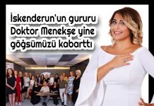 İskenderun’un gururu Doktor Menekşe yine göğsümüzü kabarttı