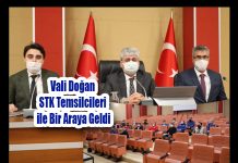 Vali Doğan STK Temsilcileri ile Bir Araya Geldi