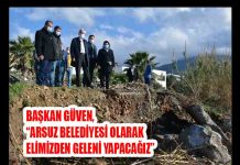 BAŞKAN GÜVEN, “ARSUZ BELEDİYESİ OLARAK ELİMİZDEN GELENİ YAPACAĞIZ”