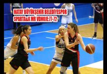 HATAY BÜYÜKŞEHİR BELEDİYESPOR-SPARTA&K MR VDNOJE:77-72