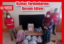 Kızılay Yardımlarına Devam Ediyor