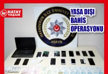 YASA DIŞI BAHİS OPERASYONU