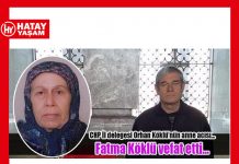 CHP’li Orhan Köklü’nün annesi vefat etti…