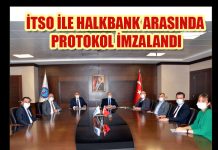 İTSO İLE HALKBANK ARASINDA PROTOKOL İMZALANDI