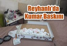 Reyhanlı’da Kumar Baskını