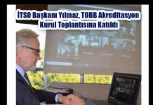 İTSO Başkanı Yılmaz, TOBB Akreditasyon Kurul Toplantısına Katıldı