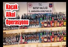 Kaçak Alkol Operasyonu
