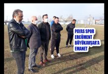 PAYAS SPOR ERCÜMENT BÜYÜKAVŞAR’A EMANET