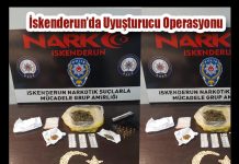 İskenderun’da Uyuşturucu Operasyonu