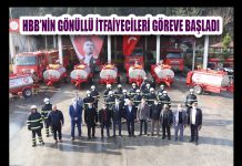 HBB’NİN GÖNÜLLÜ İTFAİYECİLERİ GÖREVE BAŞLADI