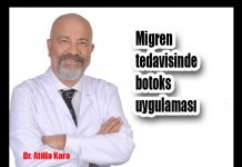 Migren tedavisinde botoks uygulaması