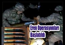 Eren Operasyonları Başlatıldı