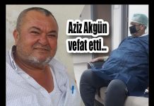 Aziz Akgün vefat etti…
