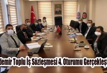 İsdemir Toplu İş Sözleşmesi 4. Oturumu Gerçekleşti