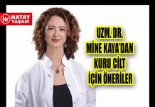 UZM. DR. MİNE KAYA’DAN KURU CİLT İÇİN ÖNERİLER