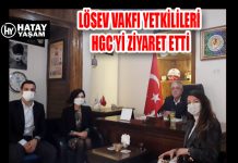 LÖSEV VAKFI YETKİLİLERİ HGC’Yİ ZİYARET ETTİ