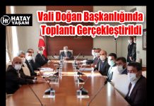 Vali Doğan Başkanlığında Toplantı Gerçekleştirildi
