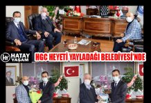 HGC HEYETİ YAYLADAĞI BELEDİYESİ’NDE