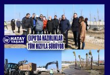 EXPO’DA HAZIRLIKLAR TÜM HIZIYLA SÜRÜYOR