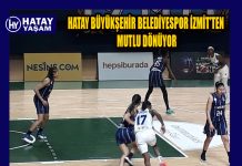 HATAY BÜYÜKŞEHİR BELEDİYESPOR İZMİT’TEN MUTLU DÖNÜYOR