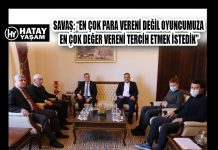 SAVAŞ: “EN ÇOK PARA VERENİ DEĞİL OYUNCUMUZA EN ÇOK DEĞER VERENİ TERCİH ETMEK İSTEDİK”