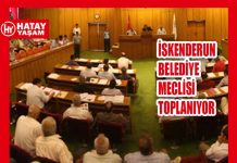 İSKENDERUN BELEDİYE MECLİSİ TOPLANIYOR