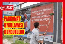 PARKOMAT UYGULAMASI DURDURULDU