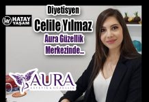 Diyetisyen Celile Yılmaz Aura Güzellik Merkezinde…